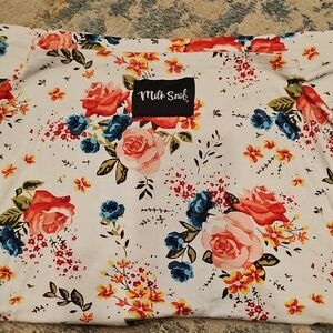Milk Snob Floral Print Cover